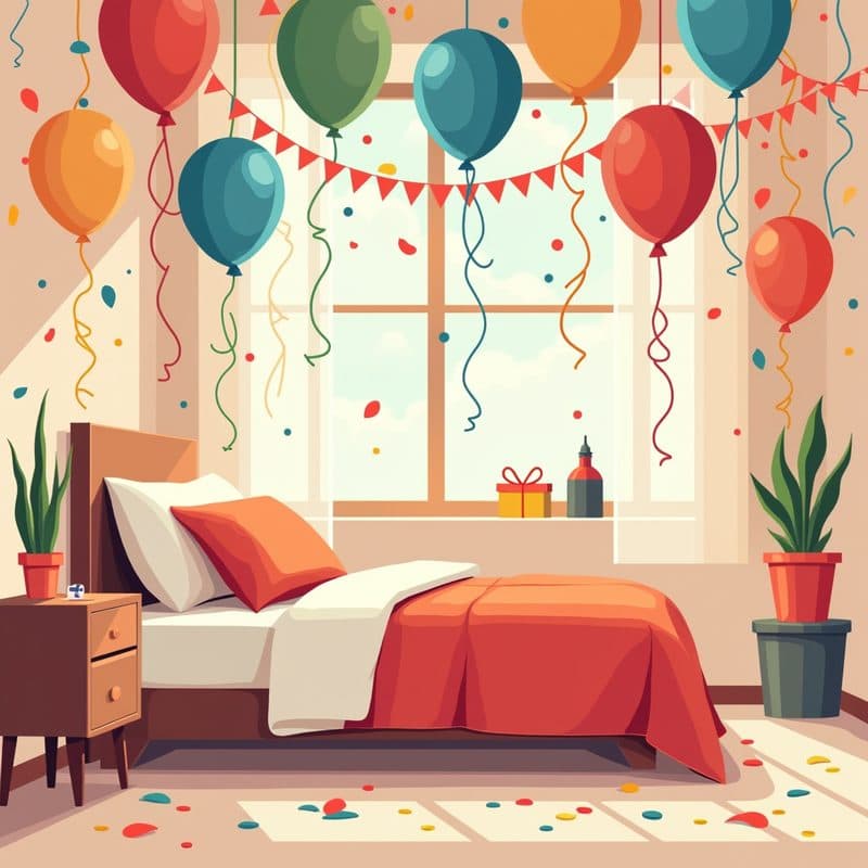 Illustration from “My Birthday Party”, page 2