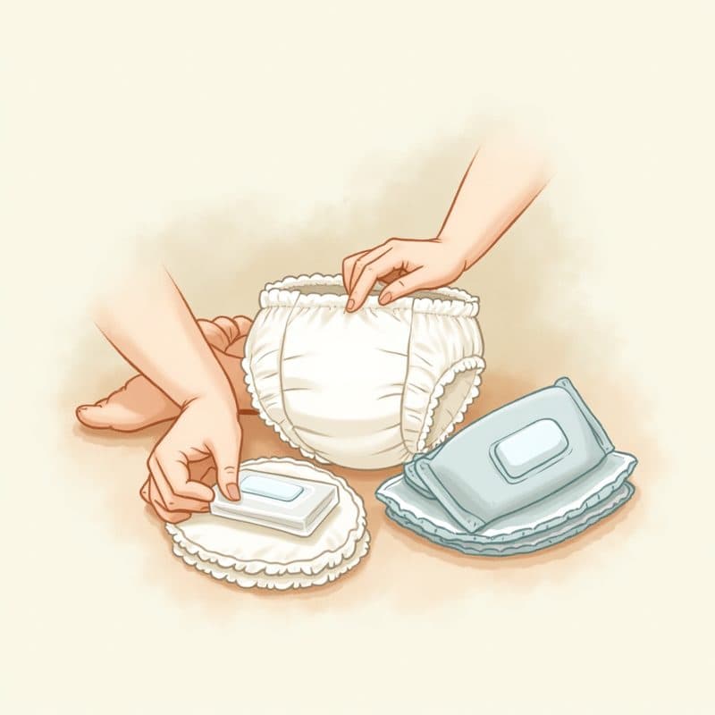 Illustration from “My New Baby Sibling”, page 12